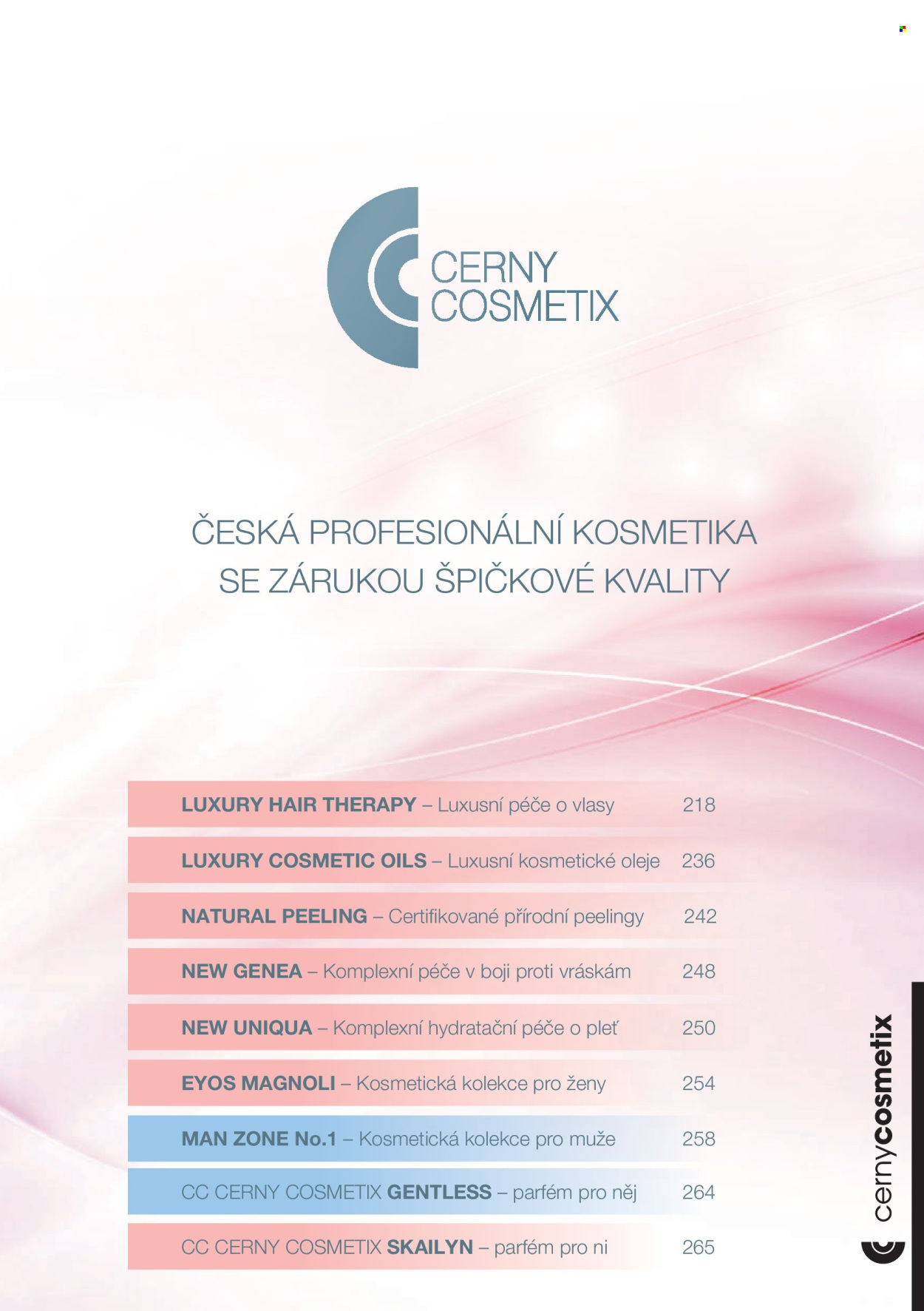 Leták EURONA by CERNY. Strana 212