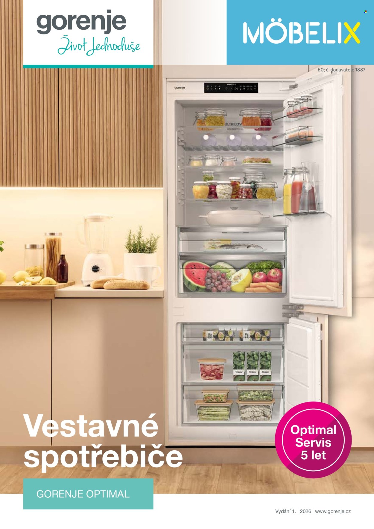 Leták MÖBELIX. Strana 1