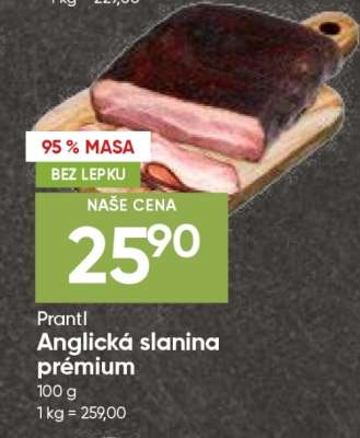 Prantl Anglická slanina prémium