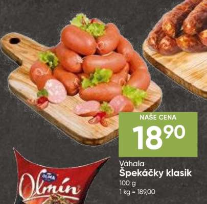 VÁHALA Špekáčky klasik