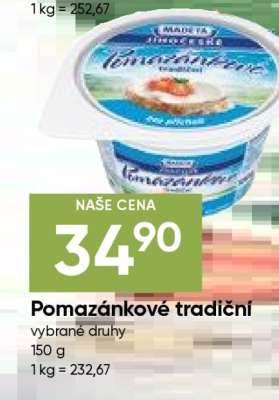 Pomazánkové tradiční