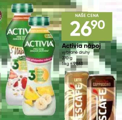 Activia nápoj