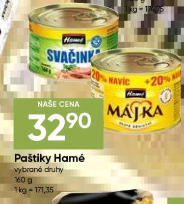 PAŠTIKY HAMÉ*