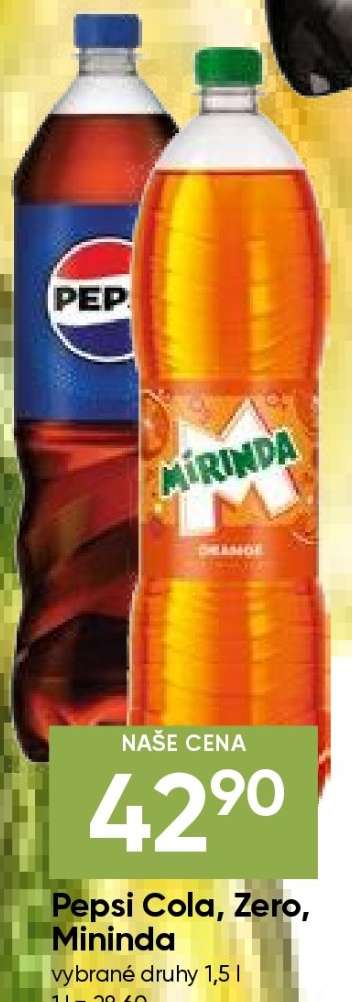 Pepsi Cola, Zero, Mininda