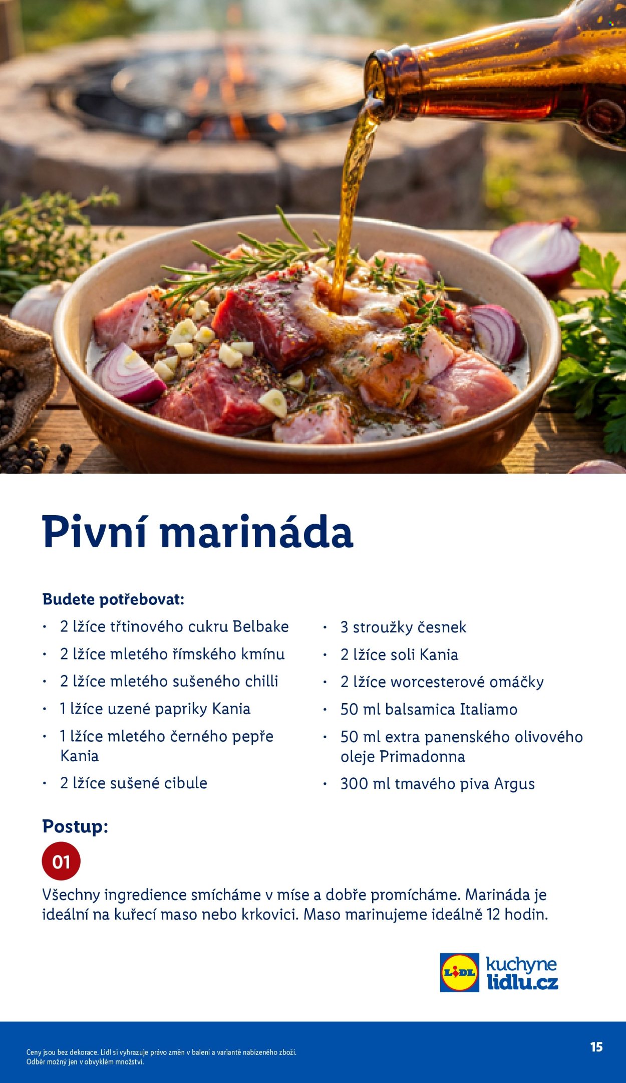 Leták Lidl. Strana 15