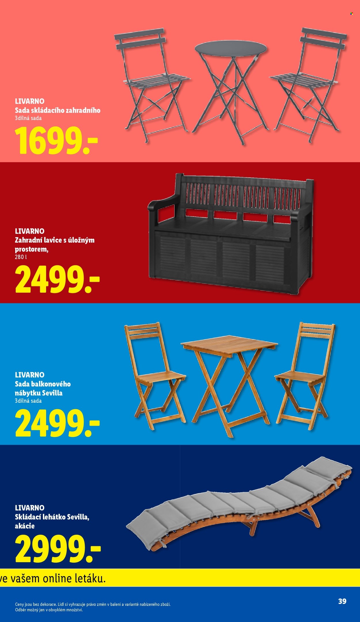 Leták Lidl. Strana 39