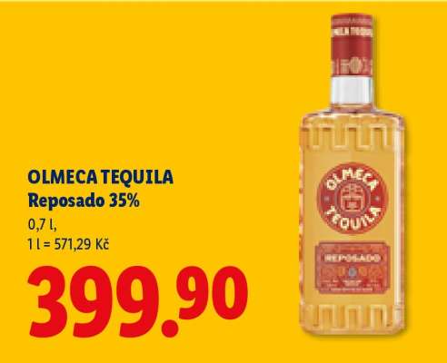 OLMECA TEQUILA Reposado 35%