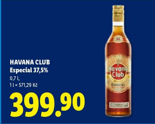 HAVANA CLUB ESPECIAL 37,5 %