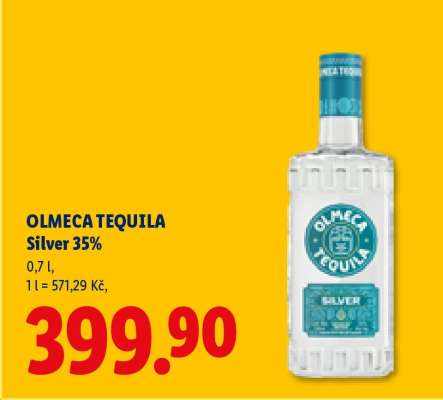 OLMECA TEQUILA Silver 35%