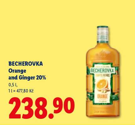 BECHEROVKA Orange and Ginger 20%