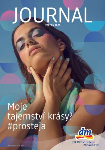 Leták dm drogerie - 7.5.2026 - 3.6.2026.