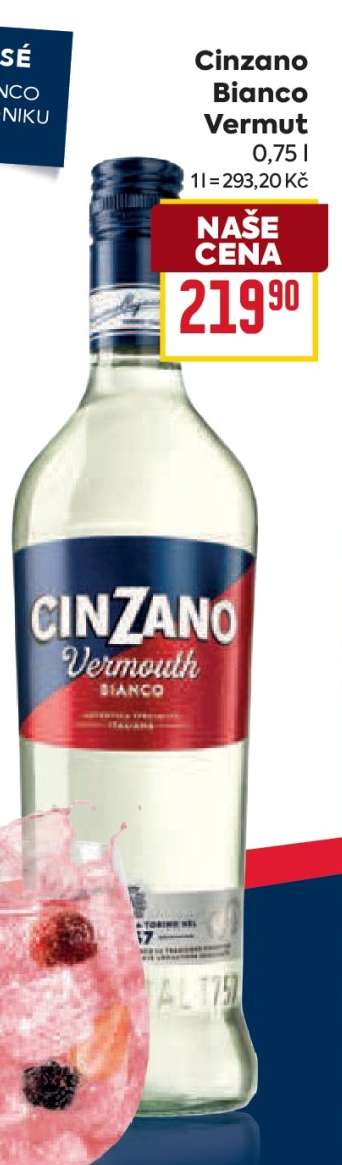 Cinzano Bianco Vermut