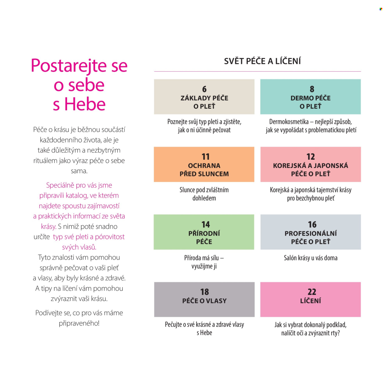 Leták Hebe. Strana 3