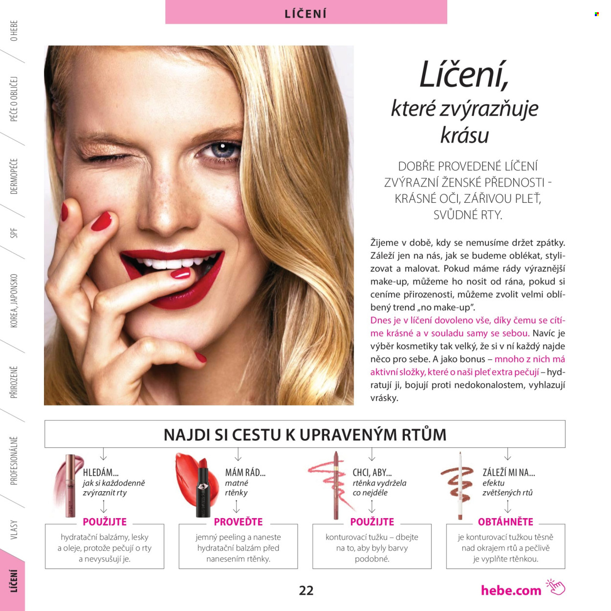 Leták Hebe. Strana 22