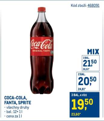 Coca-Cola, Fanta, Sprite