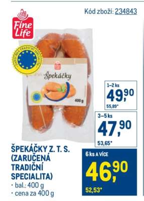 Špekáčky Z. T. S. (zaručená tradiční specialita)