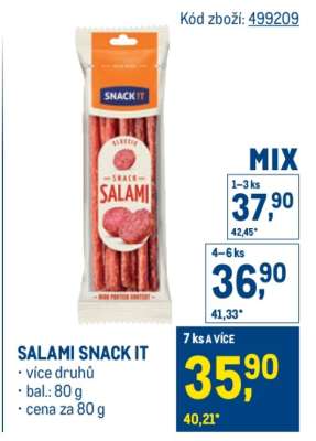 SALAMI SNACK IT