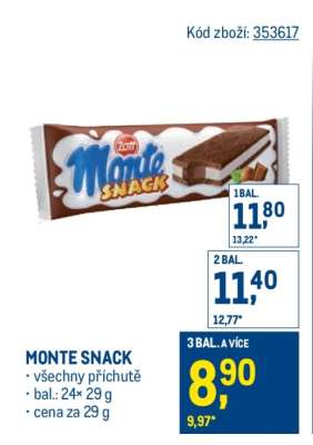 Monte snack