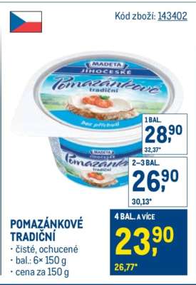 Pomazánkové tradiční