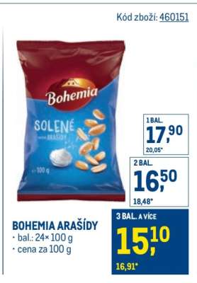 BOHEMIA ARAŠÍDY