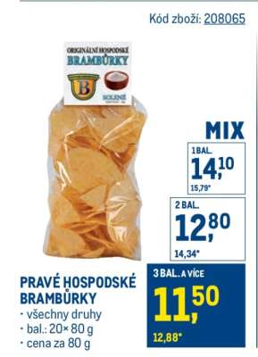 Pravé hospodské brambůrky