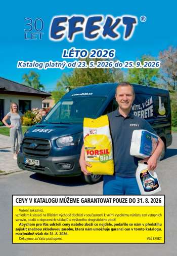 Leták Efekt - 23.5.2026 - 25.9.2026.