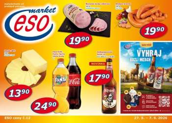 Leták ESO MARKET - 27.5.2026 - 7.6.2026.