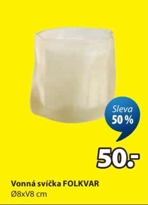 Vonná svíčka FOLKVAR