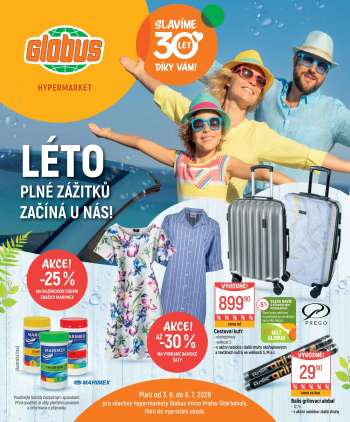 Leták Globus - 3.6.2026 - 6.7.2026.