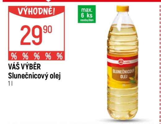 Váš Výběr Slunečnicový olej
