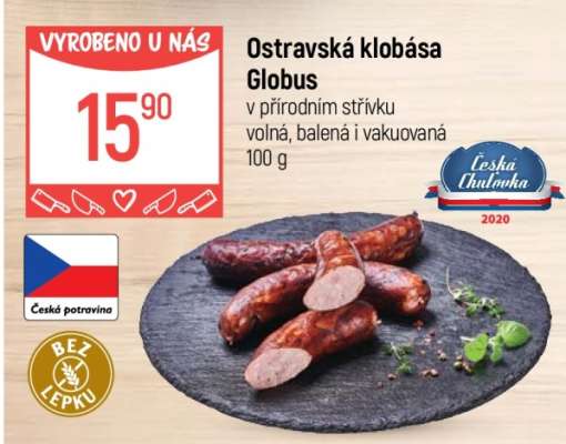 Ostravská klobása Globus