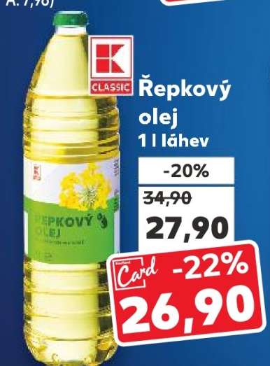 Řepkový olej