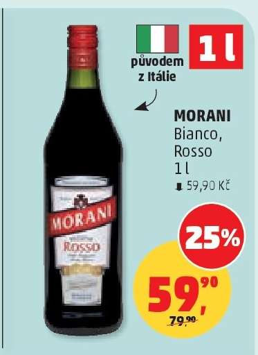 MORANI Bianco, Rosso 1 l