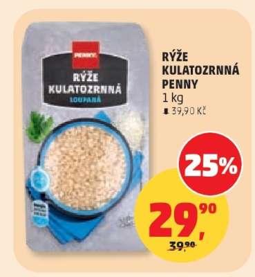 Rýže kulatozrnná PENNY