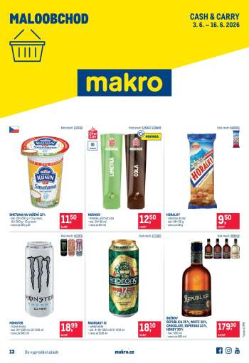 Leták MAKRO - 3.6.2026 - 16.6.2026.