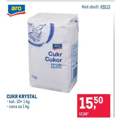 Cukr krystal