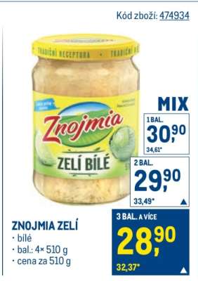 ZNOJMIA ZELÍ