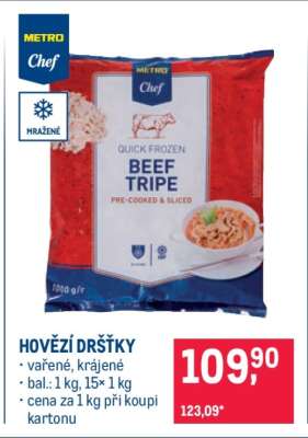 Hovězí dršťky