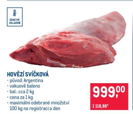 Hovězí svíčková