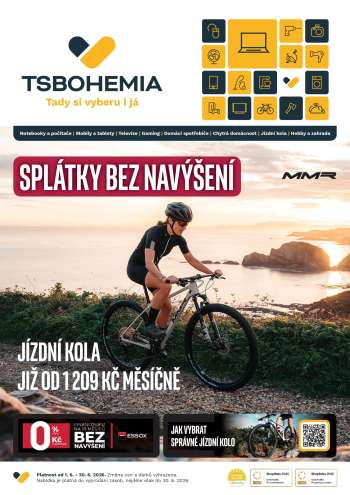 Leták T.S. BOHEMIA - 1.6.2026 - 30.6.2026.