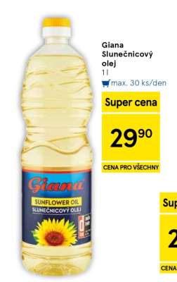 Giana Slunečnicový olej