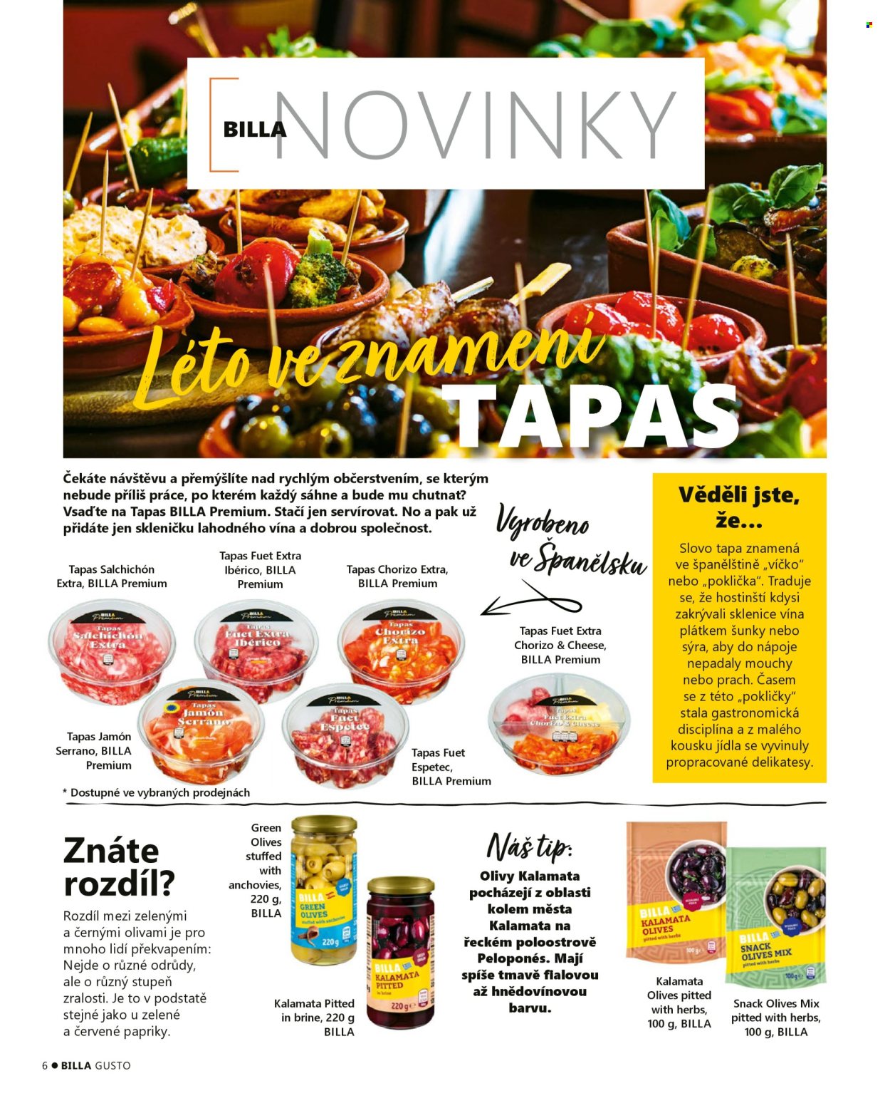 Leták BILLA. Strana 6