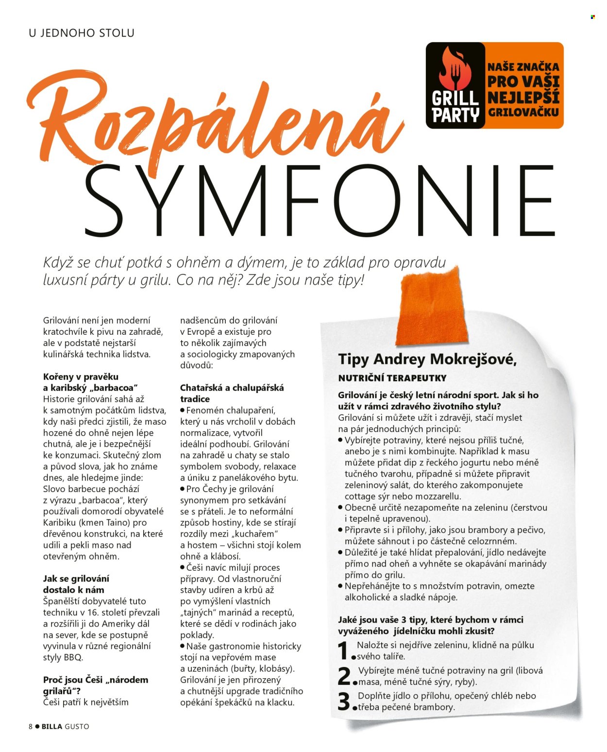 Leták BILLA. Strana 8