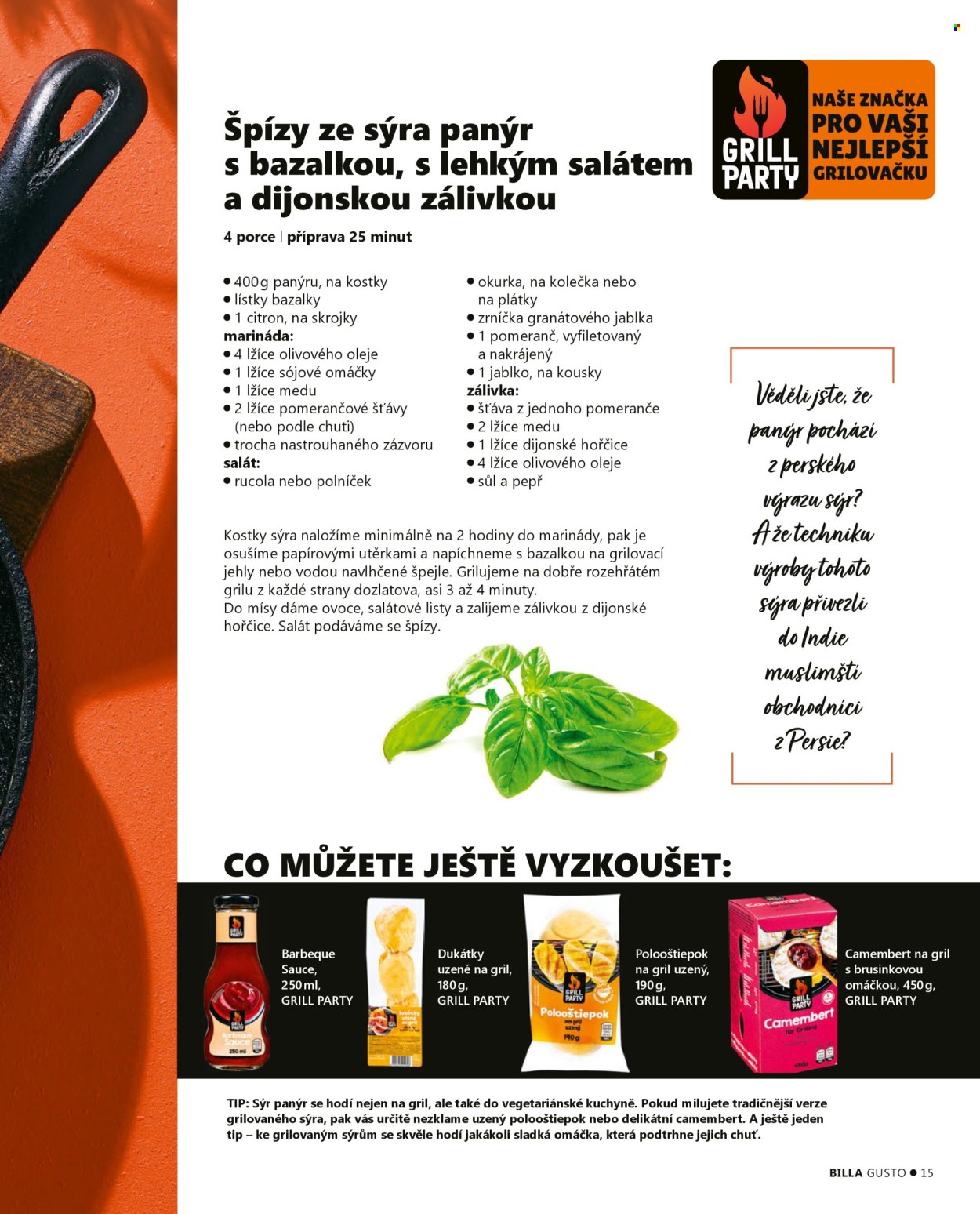 Leták BILLA. Strana 15