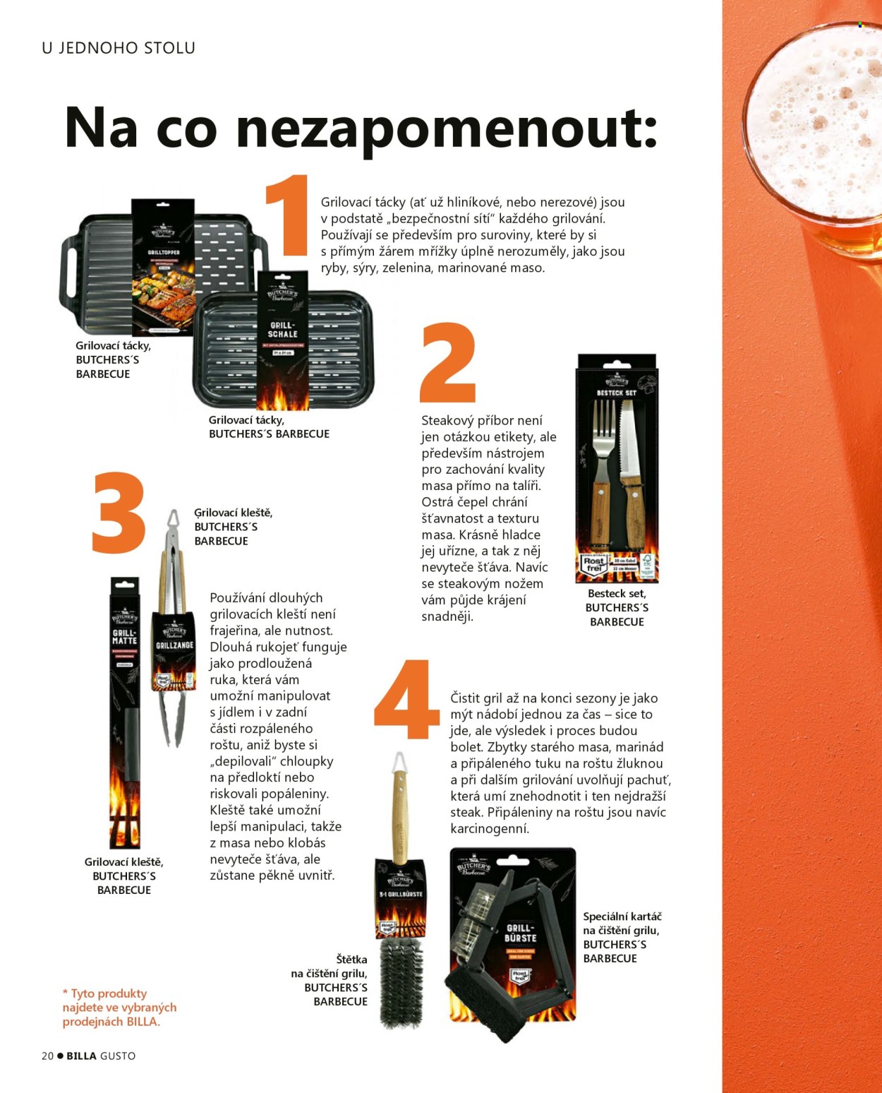 Leták BILLA. Strana 20