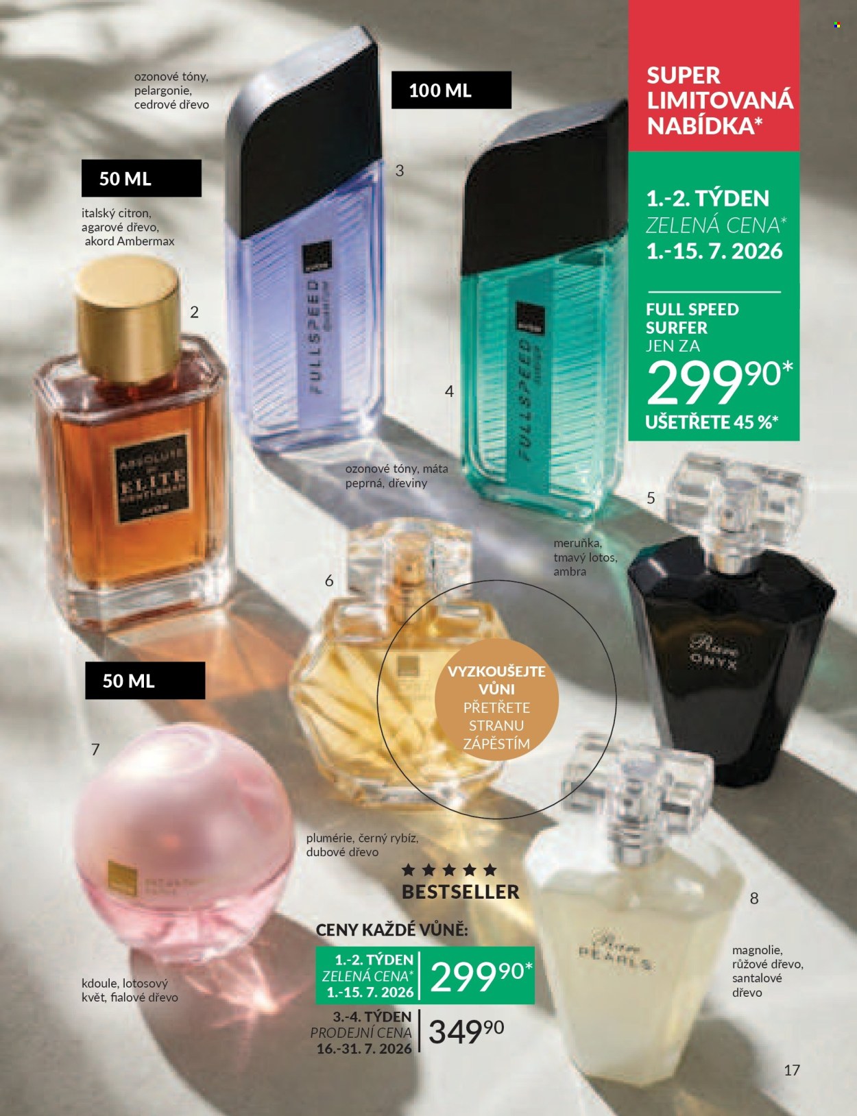 Leták AVON - 1.7.2026 - 31.7.2026. Strana 17