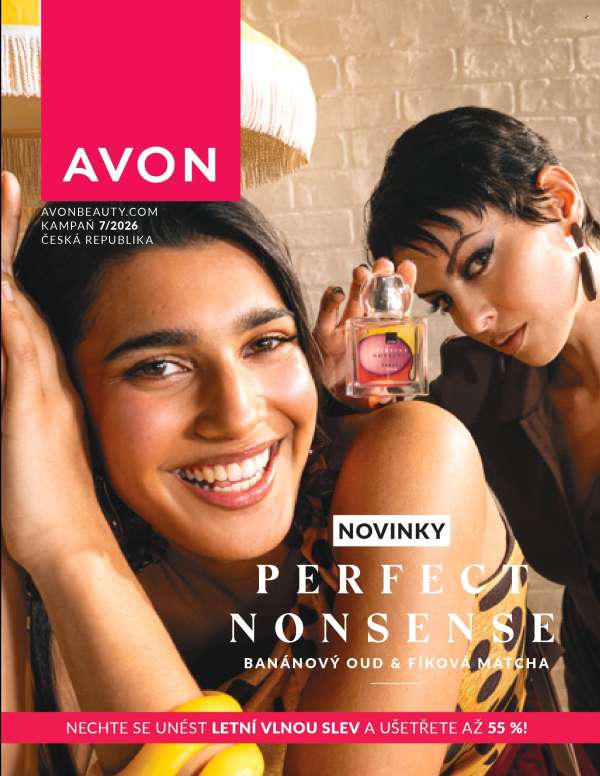 Leták AVON - 1.7.2026 - 31.7.2026.