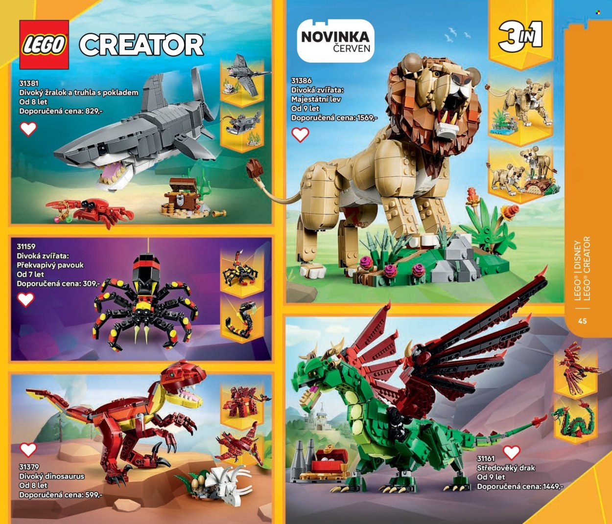 Leták LEGO - 1.6.2026 - 31.12.2026. Strana 45