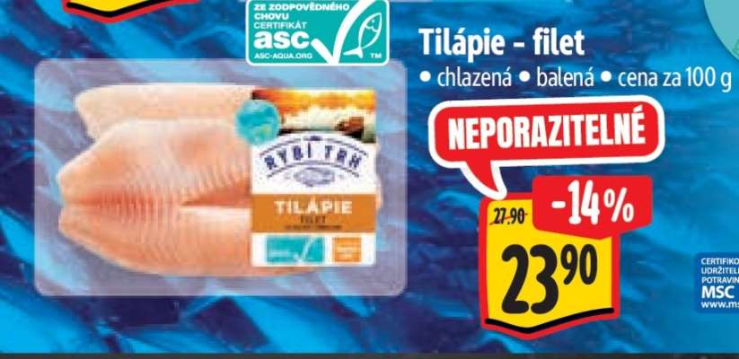 Tilápie filet