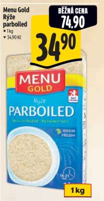 MENU GOLD Rýže parboiled